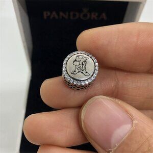✨🔥Pandora Texas cowboy Charm Bracelet Jewelry